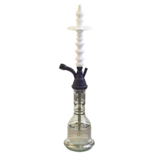 black and white mix color plating shisha steam cheap price factory shisha body egypt style shisha hookah Z-9007